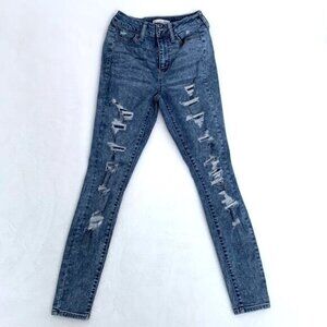 SO Ultimate Jegging 3/26W Blue Jean high-rise